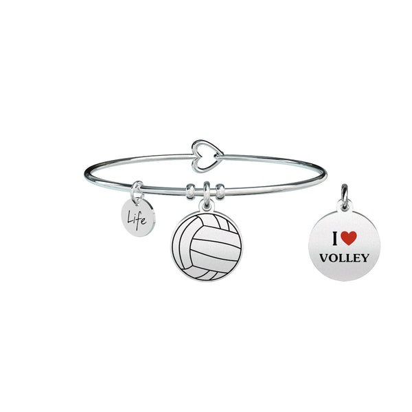 731293 Bracciale Free Time "I love volley"