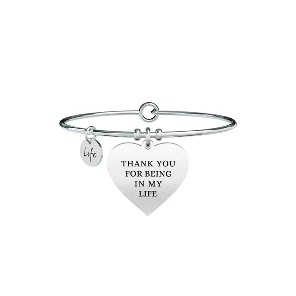 731296 Bracciale Love "Thank you for being in my life"