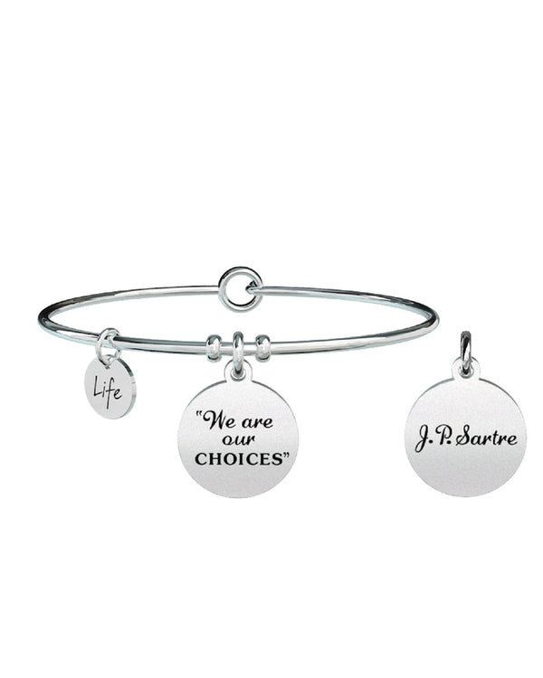 731301 Bracciale Philosophy "We are our CHOICES"