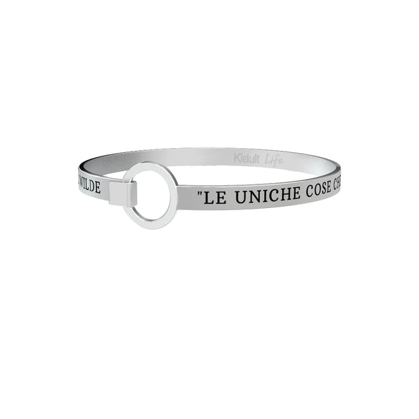 731309 Bracciale Philosophy "Le uniche cose che non si rimpiangono sono le proprie follie"