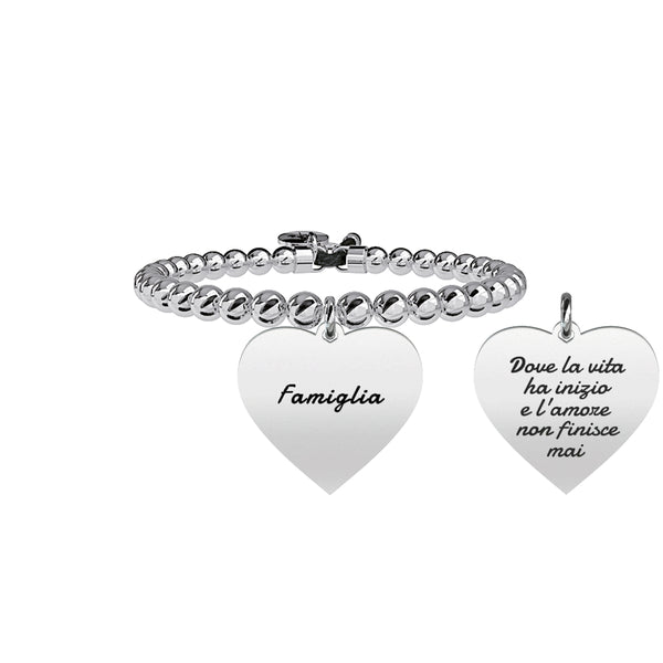 731327 Bracciale Family "Dove la vita ha inizio e l'amore non finsice mai"