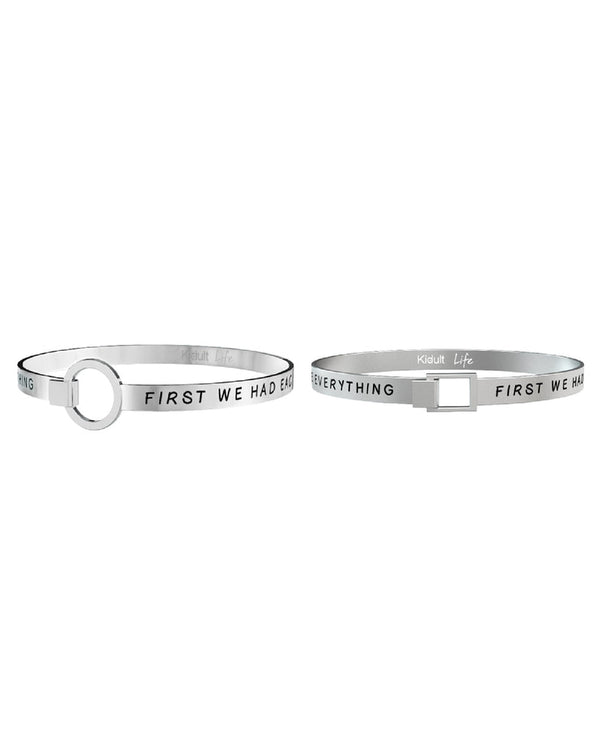 731351 Bracciale Special Moments doppio "FIRST WE HAD EACH OTHER THEN WE HAD A BABY. NOW WE HAVE EVERYTHING"