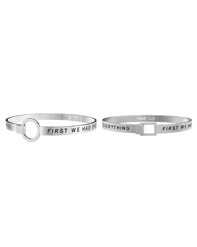731351 Bracciale Special Moments doppio "FIRST WE HAD EACH OTHER THEN WE HAD A BABY. NOW WE HAVE EVERYTHING"