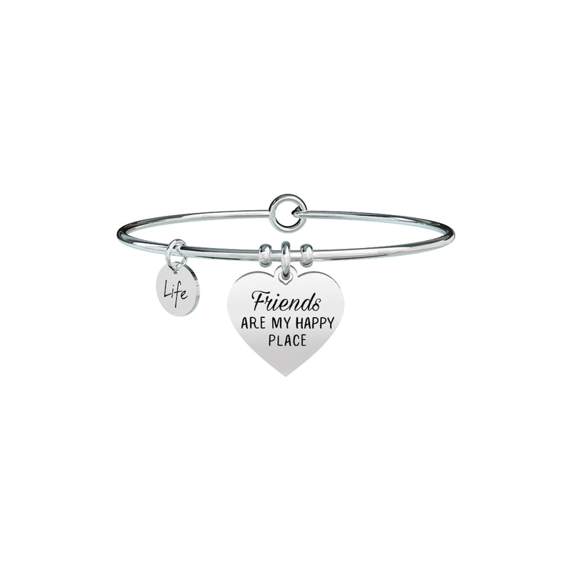 731363 Bracciale Love "Friends are my happy place"