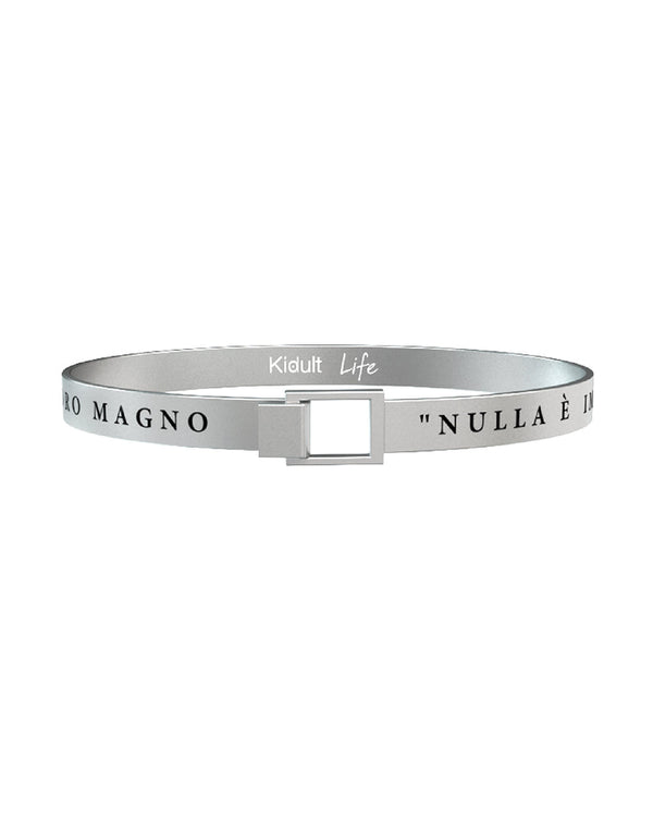 731393 Bracciale "Nulla è impossibile per colui che osa" A. Magno