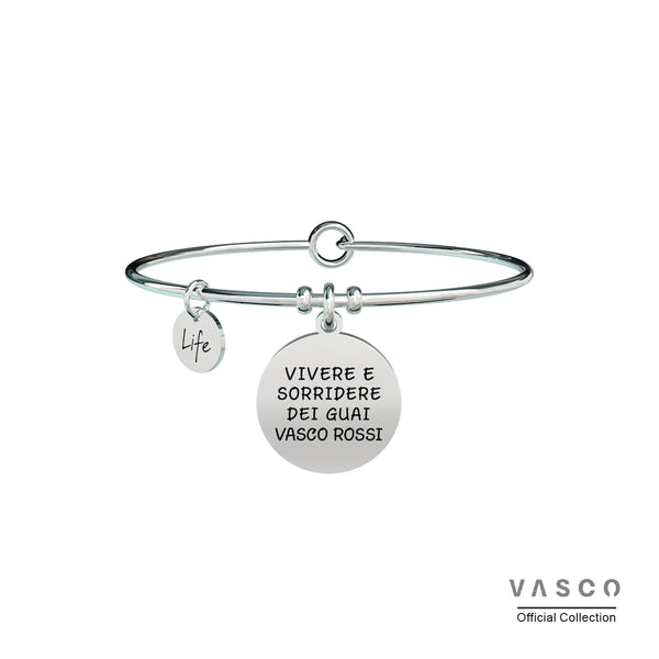 731464 Bracciale Vasco "Vivere e sorridere dei guai"