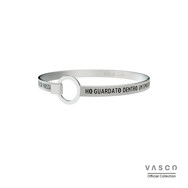 731469 Bracciale Vasco "Ho guardato dentro ad un'emozione e ci ho visto dentro tanto amore"