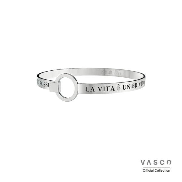 731470 Bracciale Vasco "La vita è un brivido che vola via"