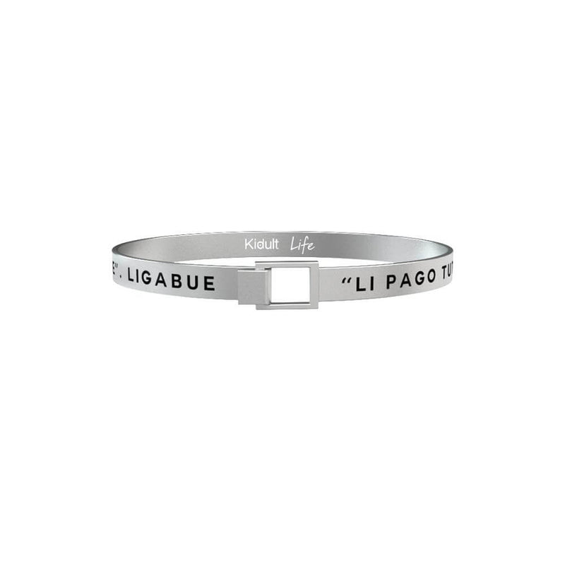 731555 Bracciale Ligabue "Li pago tutti io i miei debiti. Se rompo pago per tre"