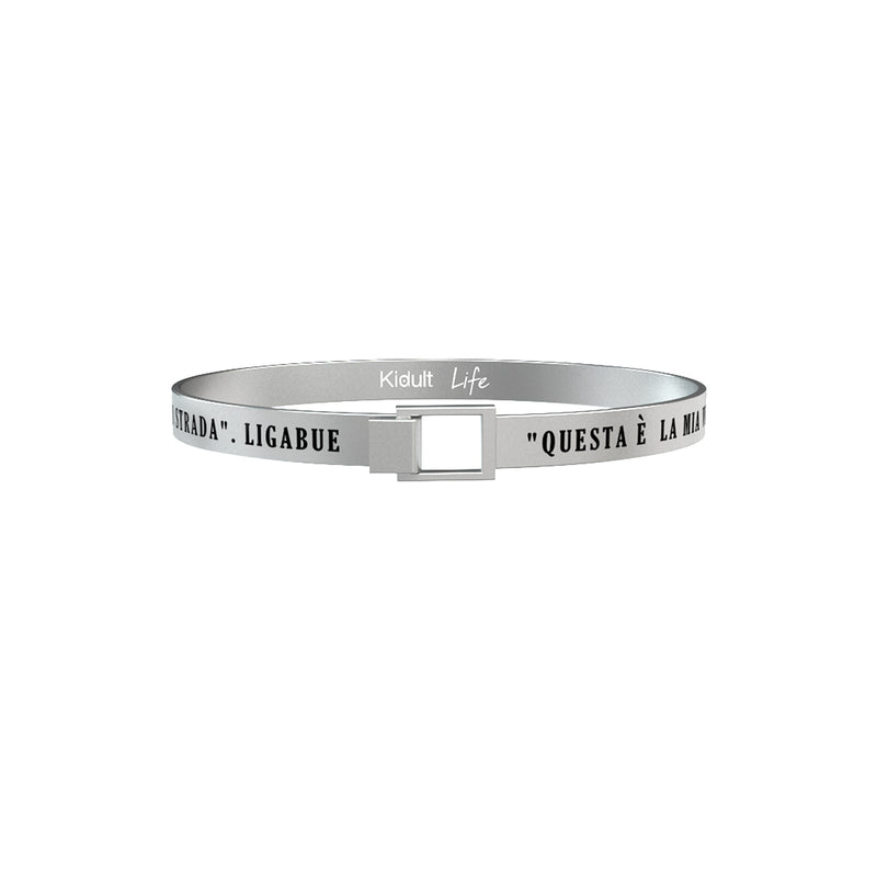 731556 Bracciale Ligabue "Questa È La Mia Vita - Se Ho Bisogno Te Lo Dico - Sono Io Che Guido - Io Che Vado Fuori Strada"