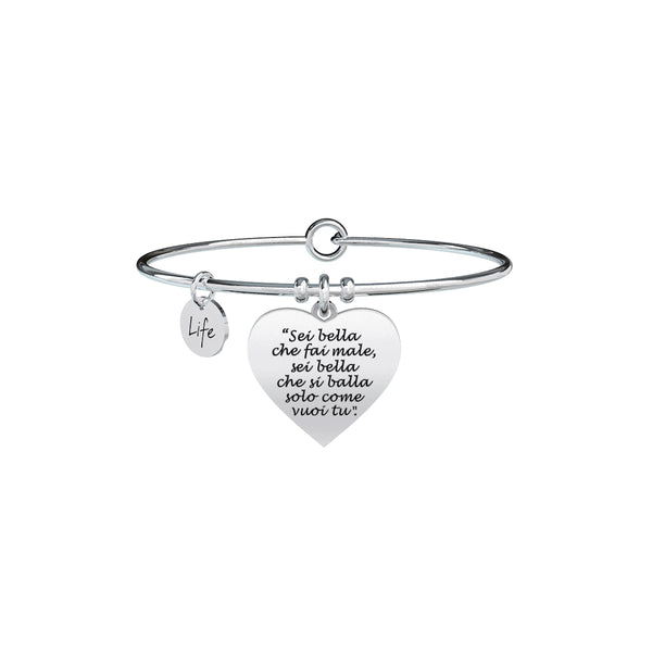 731568 Bracciale Ligabue "Sei Bella Che Fai Male  Sei Bella Che Si Balla Solo Come Vuoi Tu"