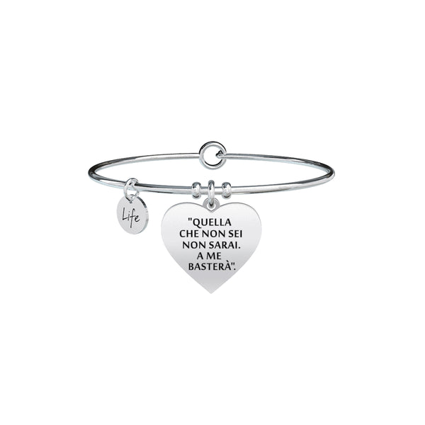 731569 Bracciale Ligabue "Quella Che Non Sei Non Sarai. A Me Basterà"