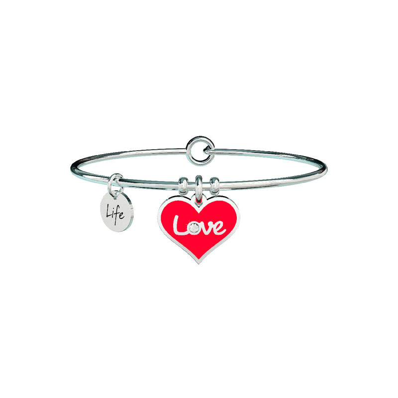 731608 Bracciale Love "Ama di pura passione con tutto il tuo cuore: è l'unica cosa di cui non potrai mai pentirti"