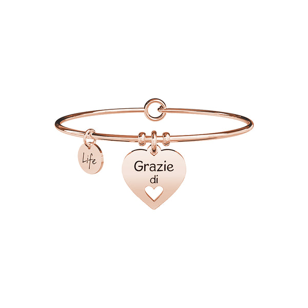 731635 Bracciale Love "Grazie di cuore"