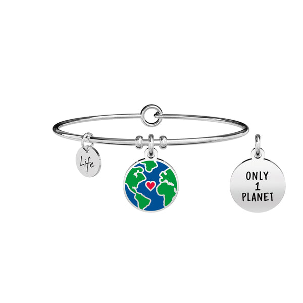 731701 Bracciale Nature "Only one planet"