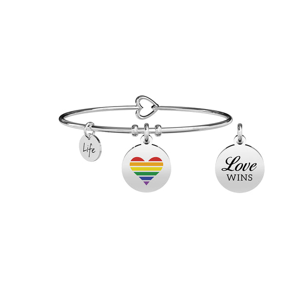 731708 Bracciale Love "Love wins"