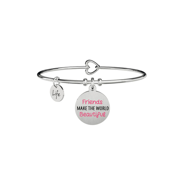 731722 Bracciale Love "Friends make the world beautiful"