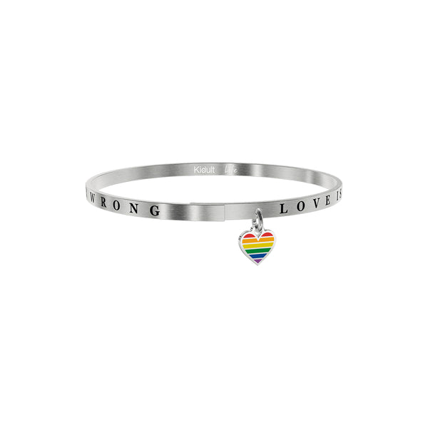 731739 Bracciale Love "Love is never wrong"