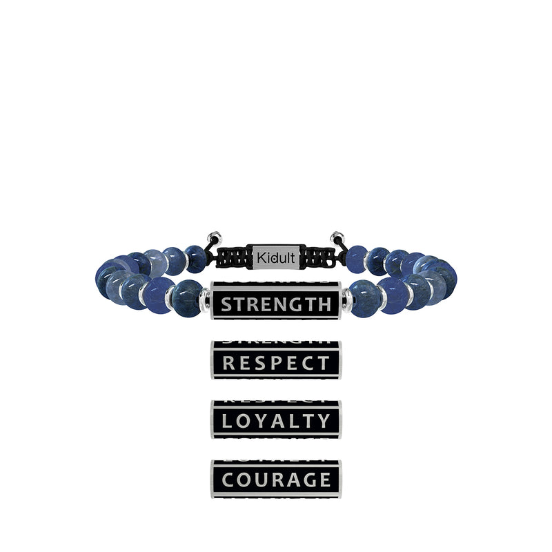 731784 Bracciale Philosophy "Strength Respect Loyalty Courage"