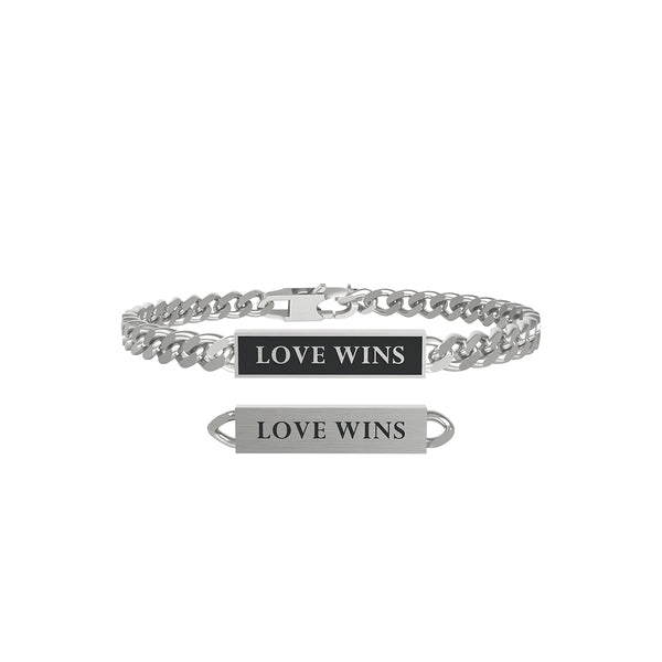 731806 Bracciale Love "Love wins"