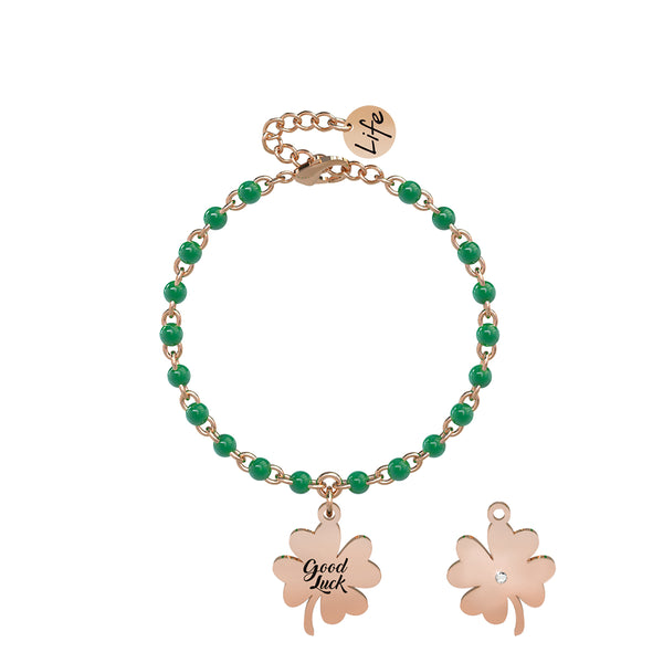 731820 Bracciale Nature "Quadrifoglio"