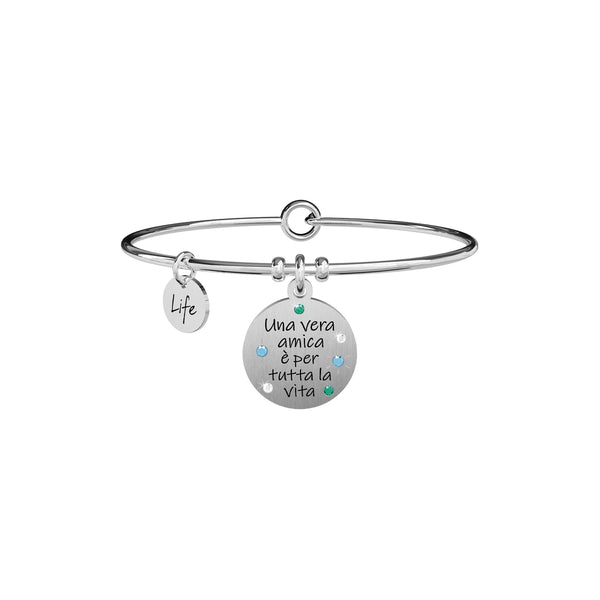 731871 Bracciale Love "Una vera amica è per tutta la vita"