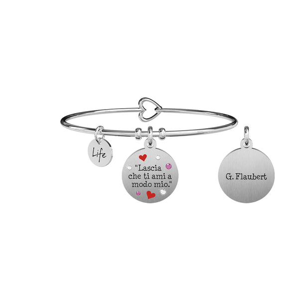 731889 Bracciale Love "Lascia che ti ami a modo mio"