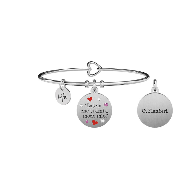 731889 Bracciale Love "Lascia che ti ami a modo mio"