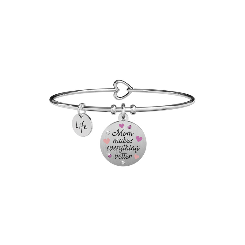 731896 Bracciale Family "Mom makes everything better"