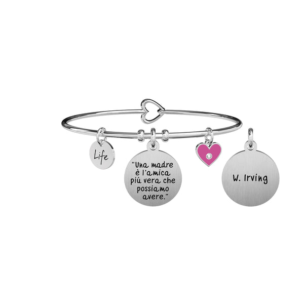 731898 Bracciale Family "Una madre è l'amica più vera che possiamo avere"