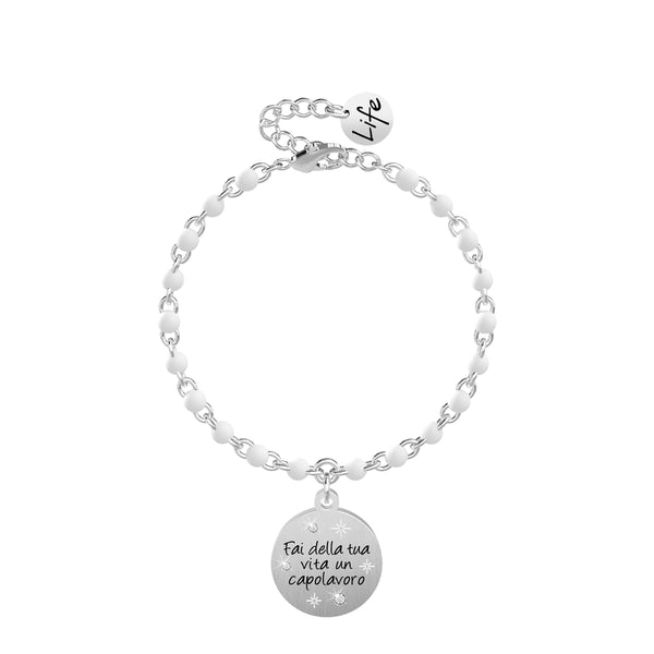 731906 Bracciale Philosophy "Fai della tua vita un capolavoro"