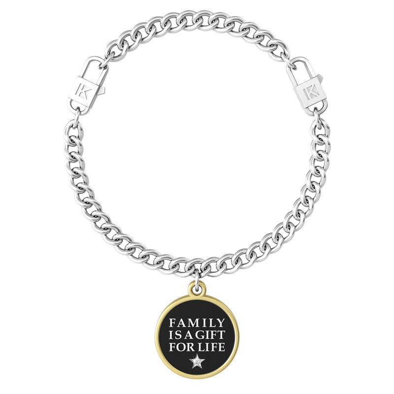 731922 Bracciale Family "Family is a gift for life"