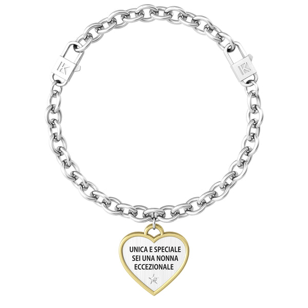 731943 Bracciale Family "Unica e speciale sei una nonna eccezionale"