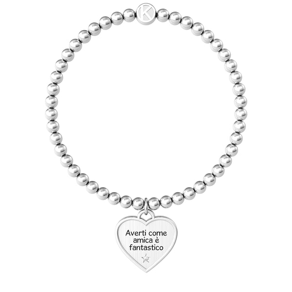 731945 Bracciale Love "Averti come amica è fantastico"