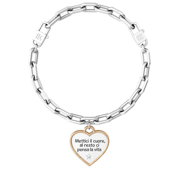 731946 Bracciale Philosophy "Mettici il cuore al resto ci pensa la vita"
