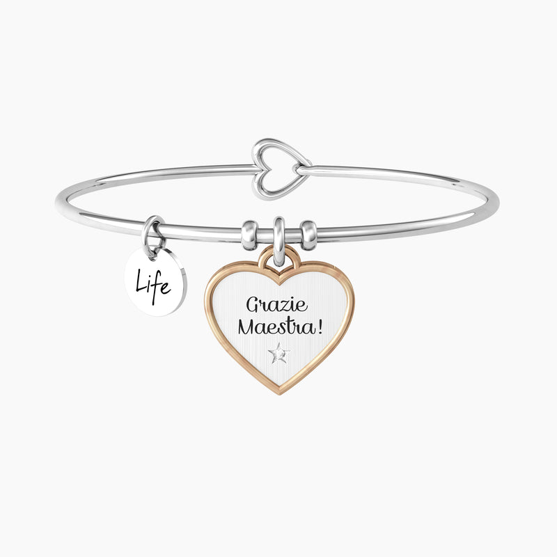 732001 Bracciale Love "Grazie maestra"