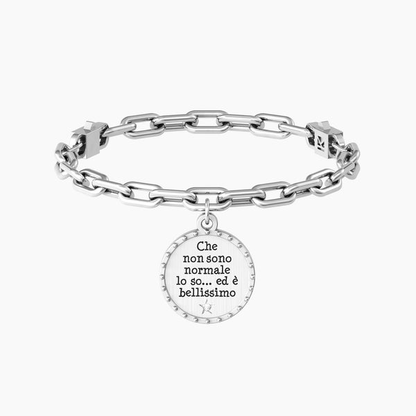 732014 Bracciale Philosophy "Che non sono normale lo so ed è bellissimo"