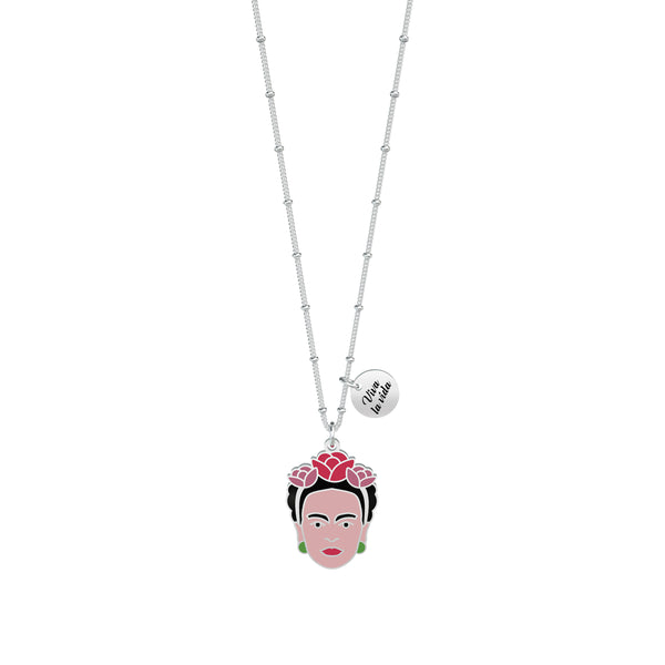 751153 Collana Frida Kahlo "Viva la vida"