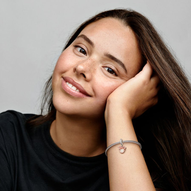 Disney, Minnie, Pendente "Mom you are my best friend" - Gioielleria Fondente