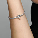 Charm Openwork Cuore Infinito "Familiy is Love" - Gioielleria Fondente