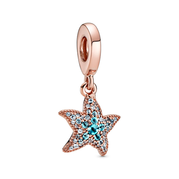 788942c01 Charm pendente Stella marina scintillante