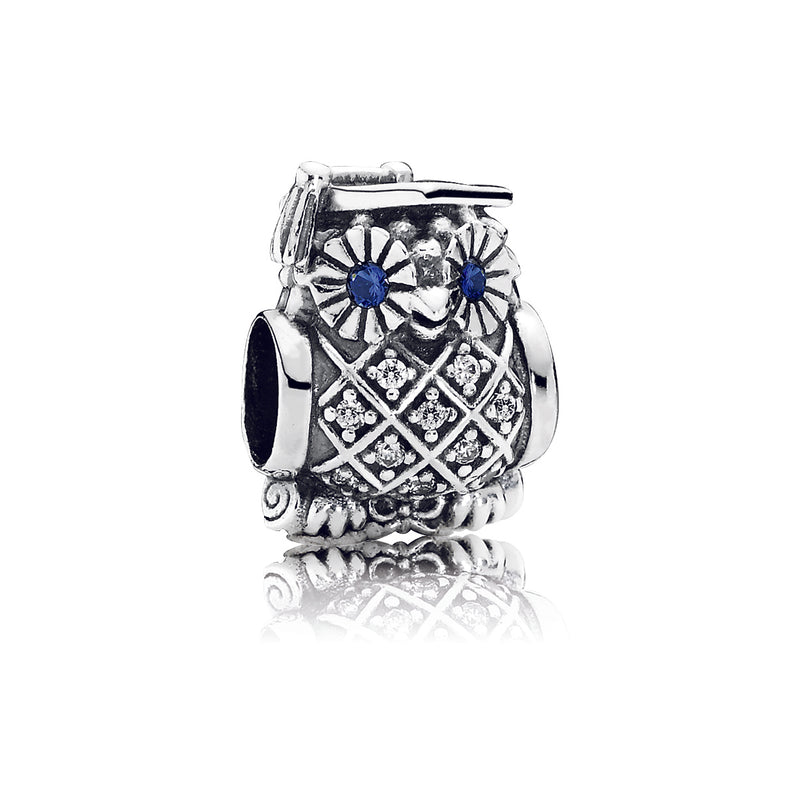 791502nsb Charm Gufo per la laurea