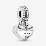 Charm Cuori Mamma & Figlia - Gioielleria Fondente