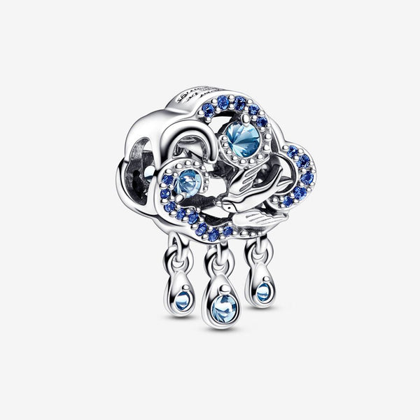 Charm Nuvola e Rondine - Gioielleria Fondente