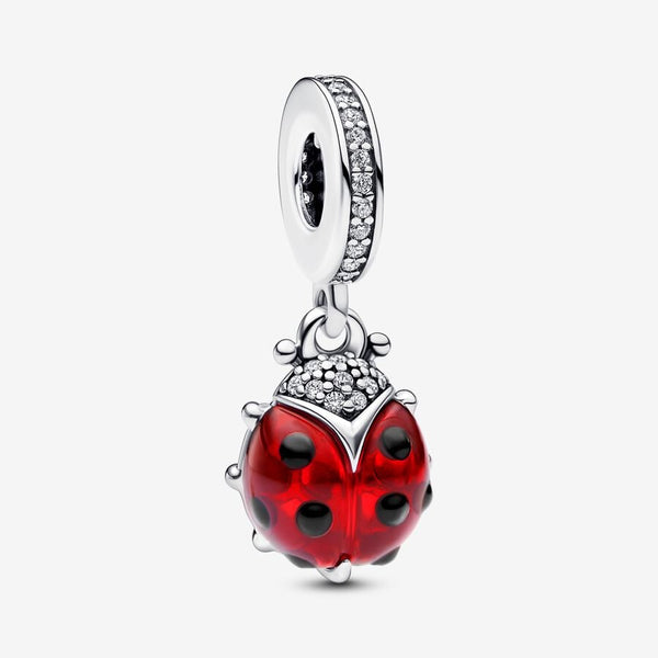 Charm pendente Coccinella Rossa - Gioielleria Fondente