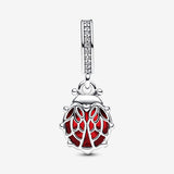Charm pendente Coccinella Rossa - Gioielleria Fondente