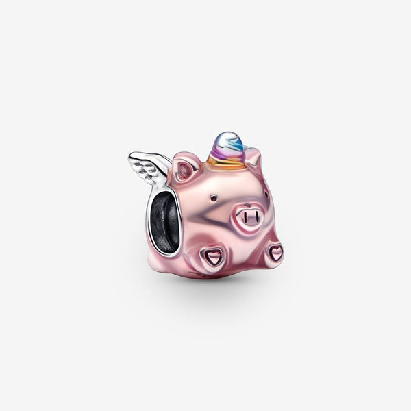 Charm Maialino Unicorno Volante - Gioielleria Fondente