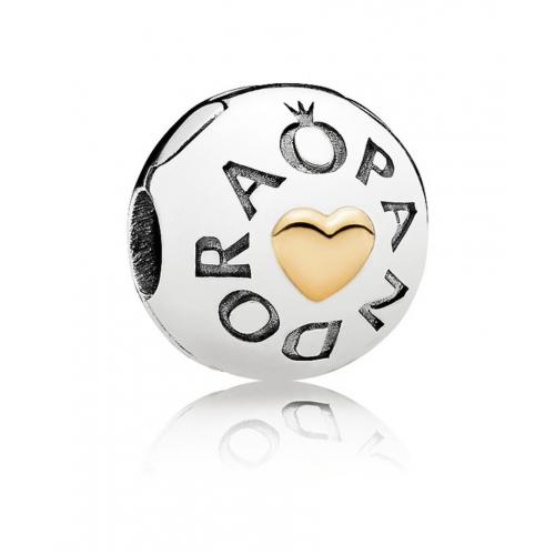 796219 Charm Reflexions con cuore e logo