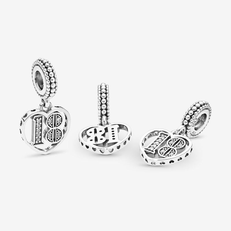 797262CZ Charm pendente 18 anni