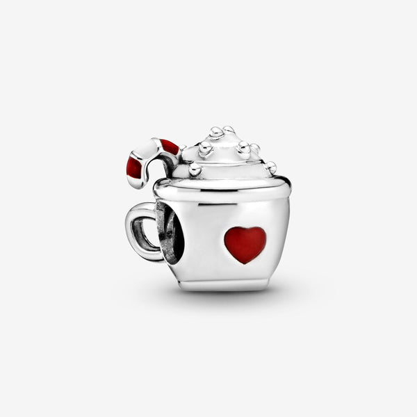 Charm Tazza Cioccolata con Panna - Gioielleria Fondente